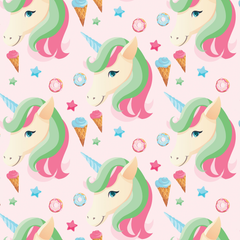 Unicorn Seamless Digital Paper - CraftNest - Digital Crafting and Art