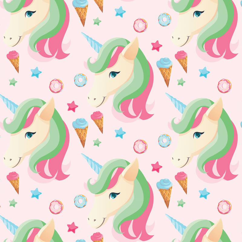 Unicorn Seamless Digital Paper - CraftNest - Digital Crafting and Art