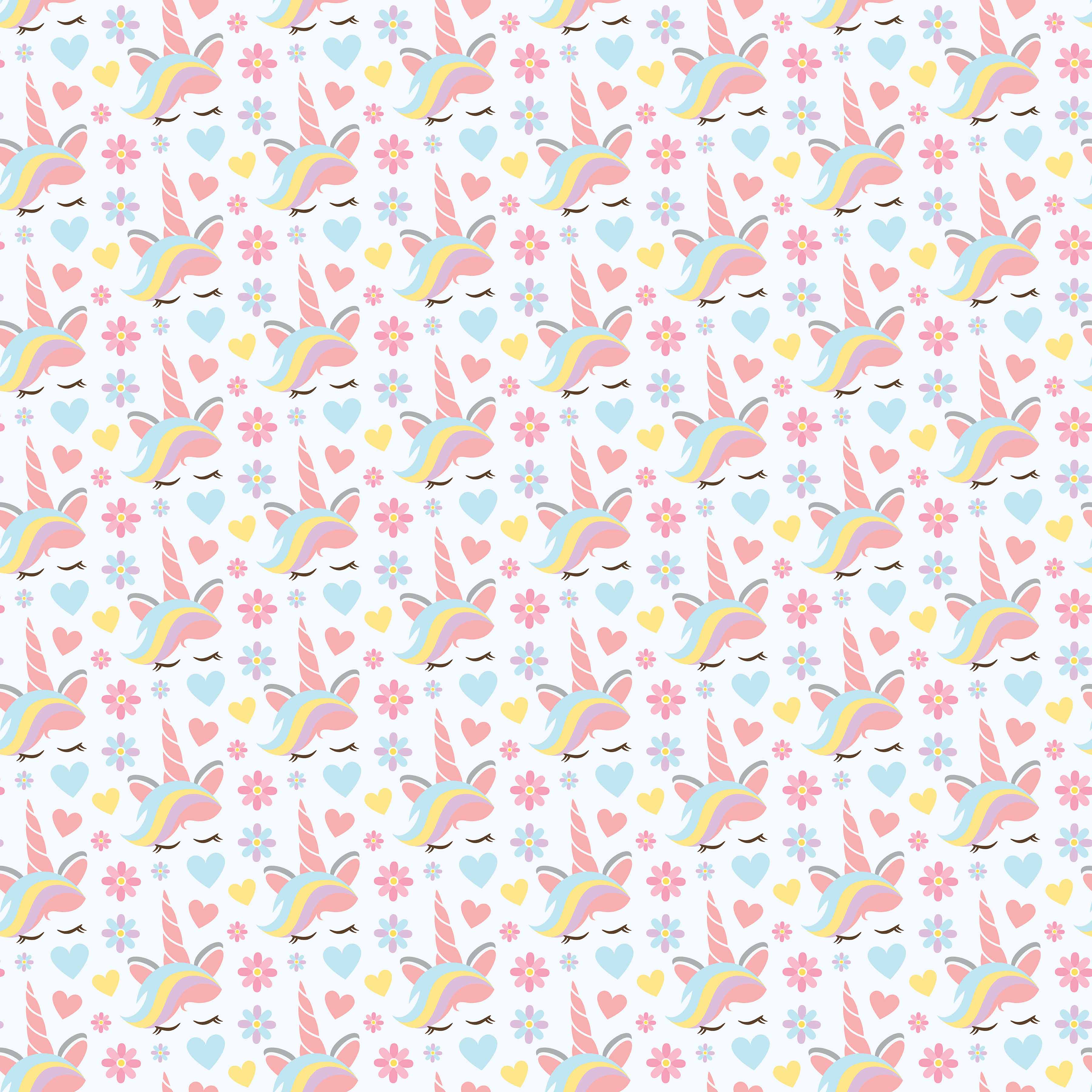 Unicorn Seamless Digital Paper - CraftNest - Digital Crafting and Art