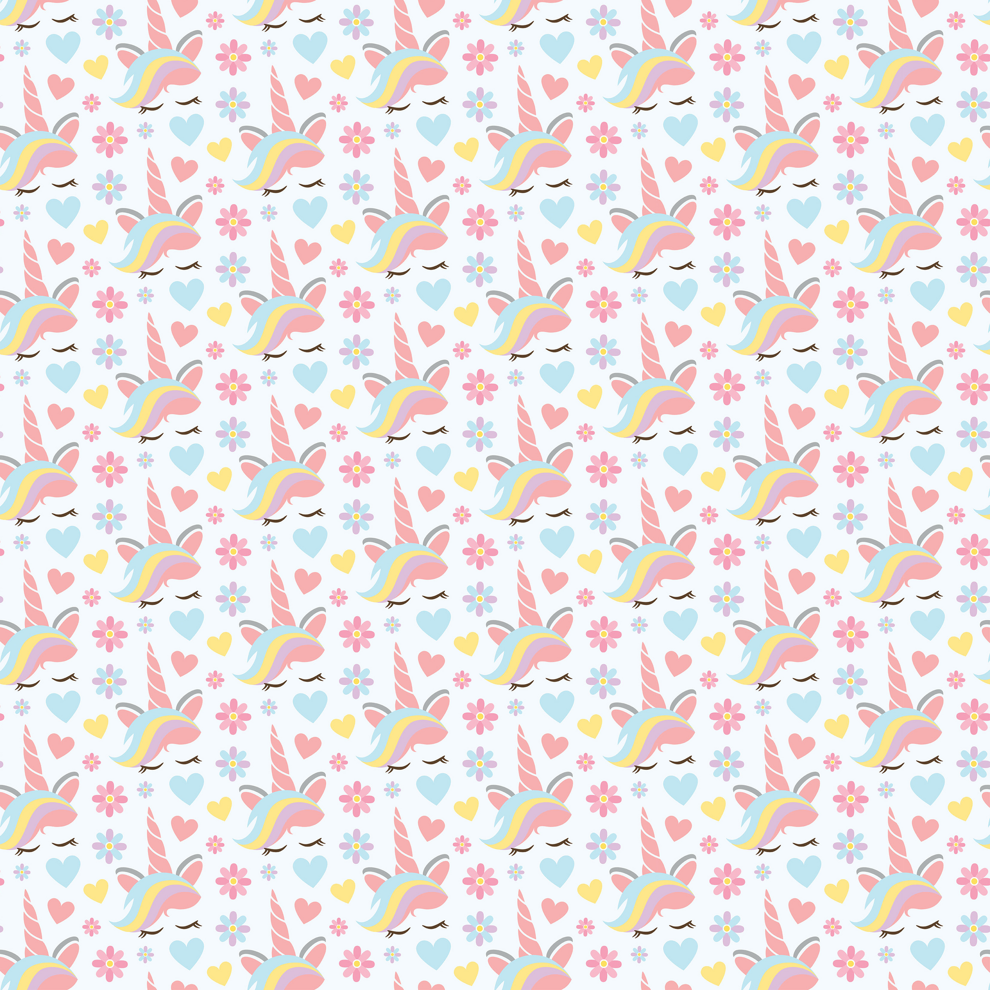 Unicorn Seamless Digital Paper - CraftNest - Digital Crafting and Art