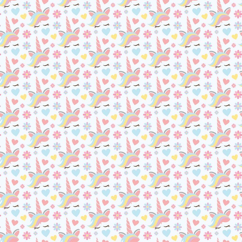 Unicorn Seamless Digital Paper - CraftNest - Digital Crafting and Art