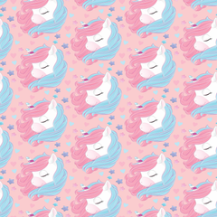 Unicorn Seamless Digital Paper - CraftNest - Digital Crafting and Art