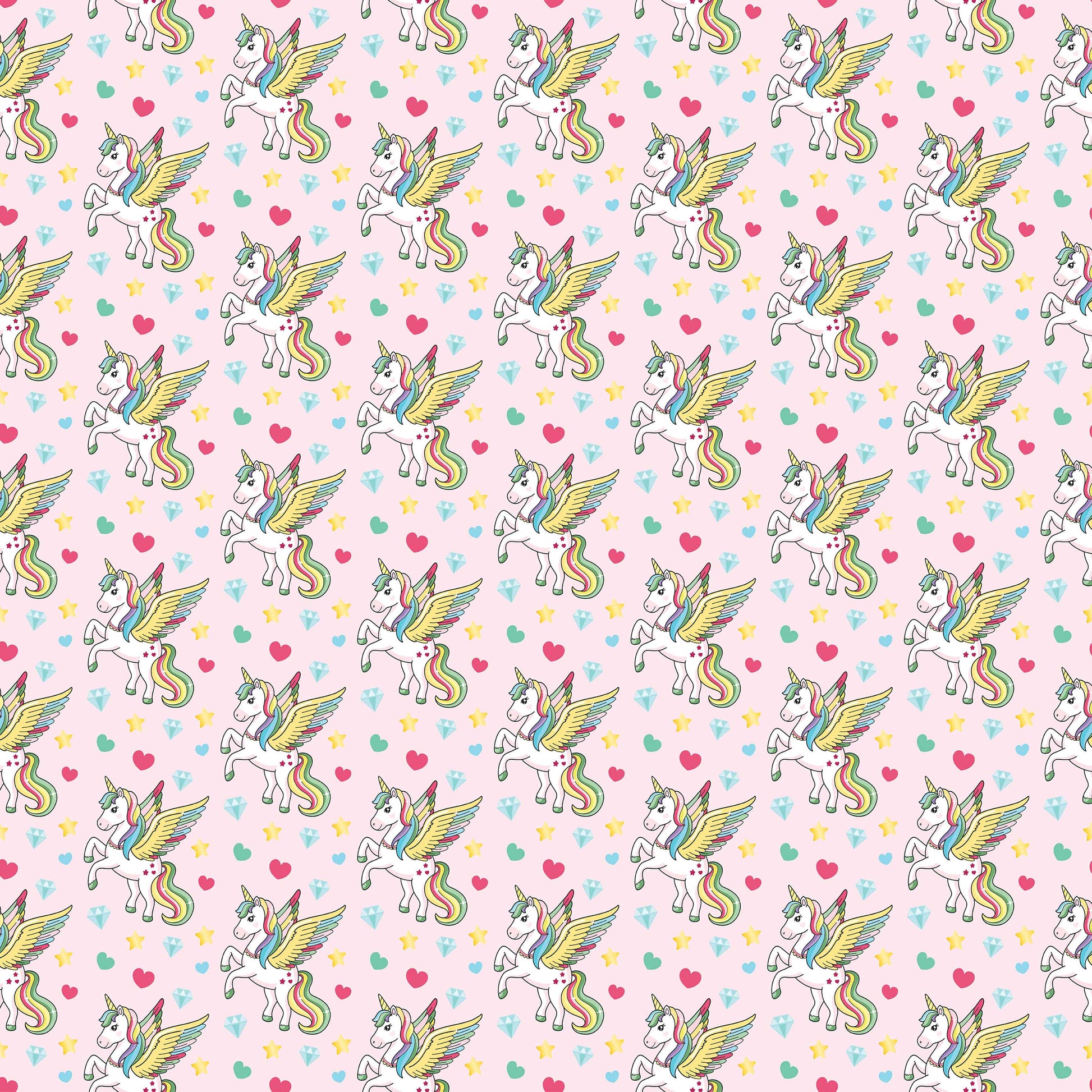 Unicorn Seamless Digital Paper - CraftNest - Digital Crafting and Art