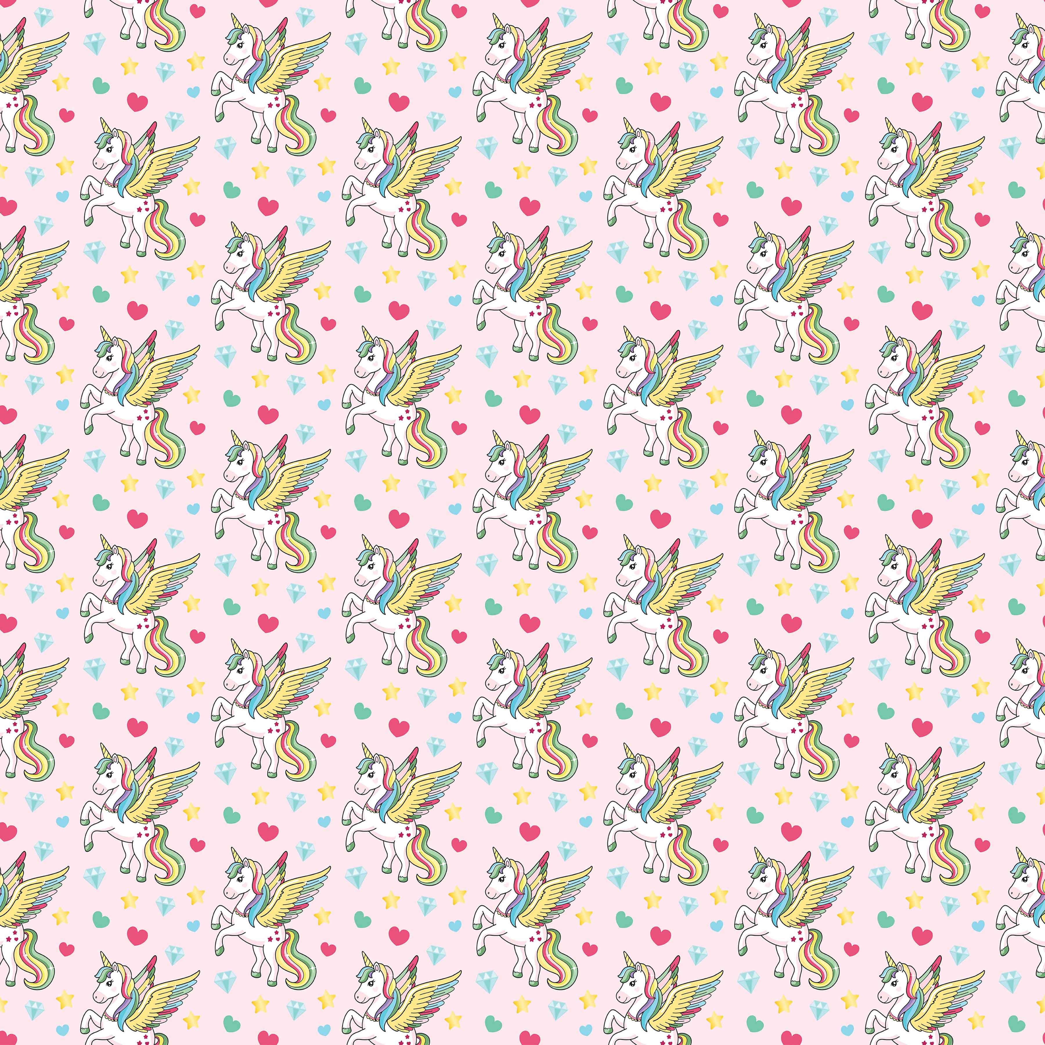 Unicorn Seamless Digital Paper - CraftNest - Digital Crafting and Art