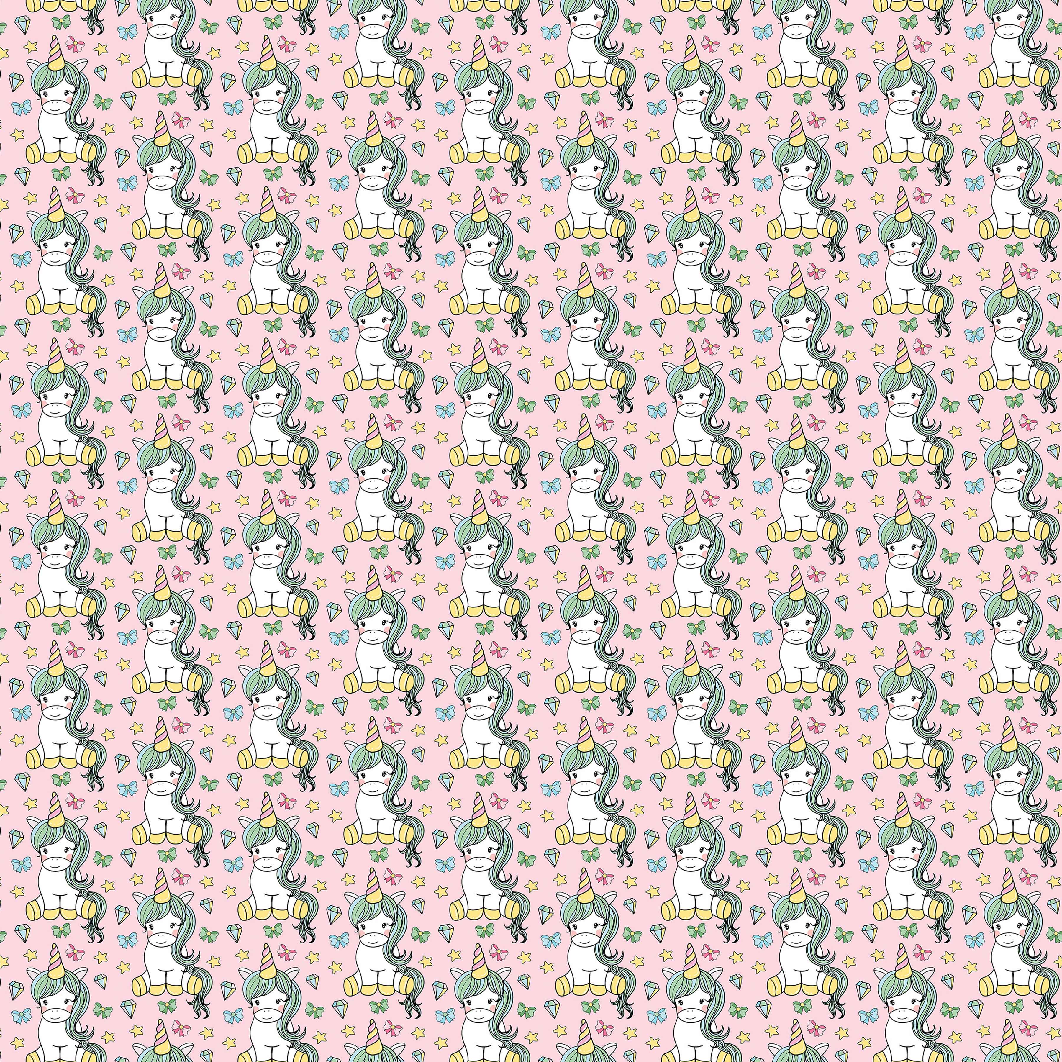 Unicorn Seamless Digital Paper - CraftNest - Digital Crafting and Art