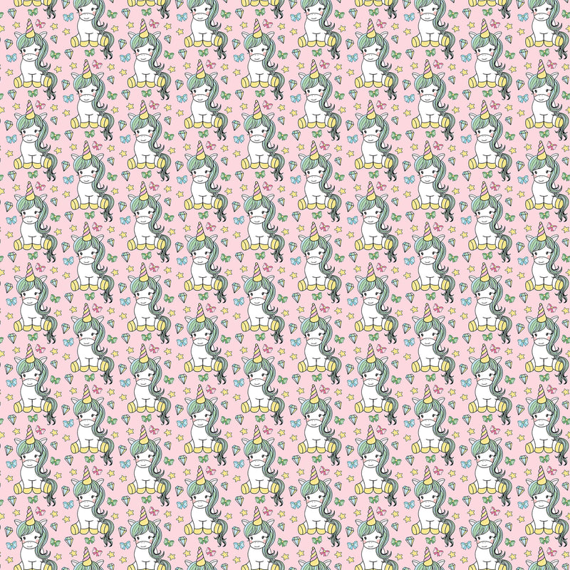 Unicorn Seamless Digital Paper - CraftNest - Digital Crafting and Art