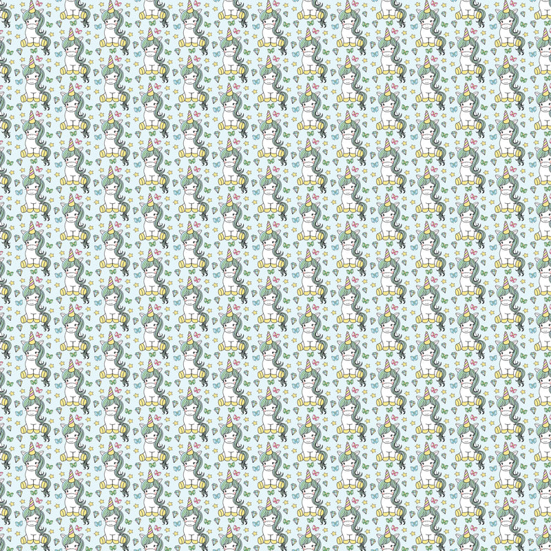 Unicorn Seamless Digital Paper - CraftNest - Digital Crafting and Art