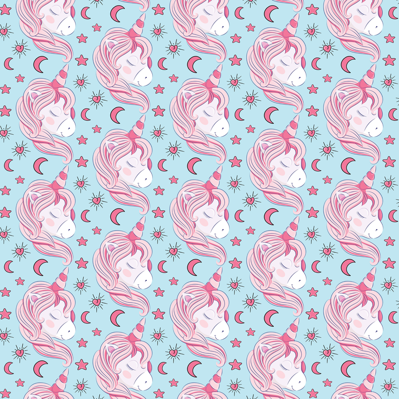 Unicorn Seamless Digital Paper - CraftNest - Digital Crafting and Art
