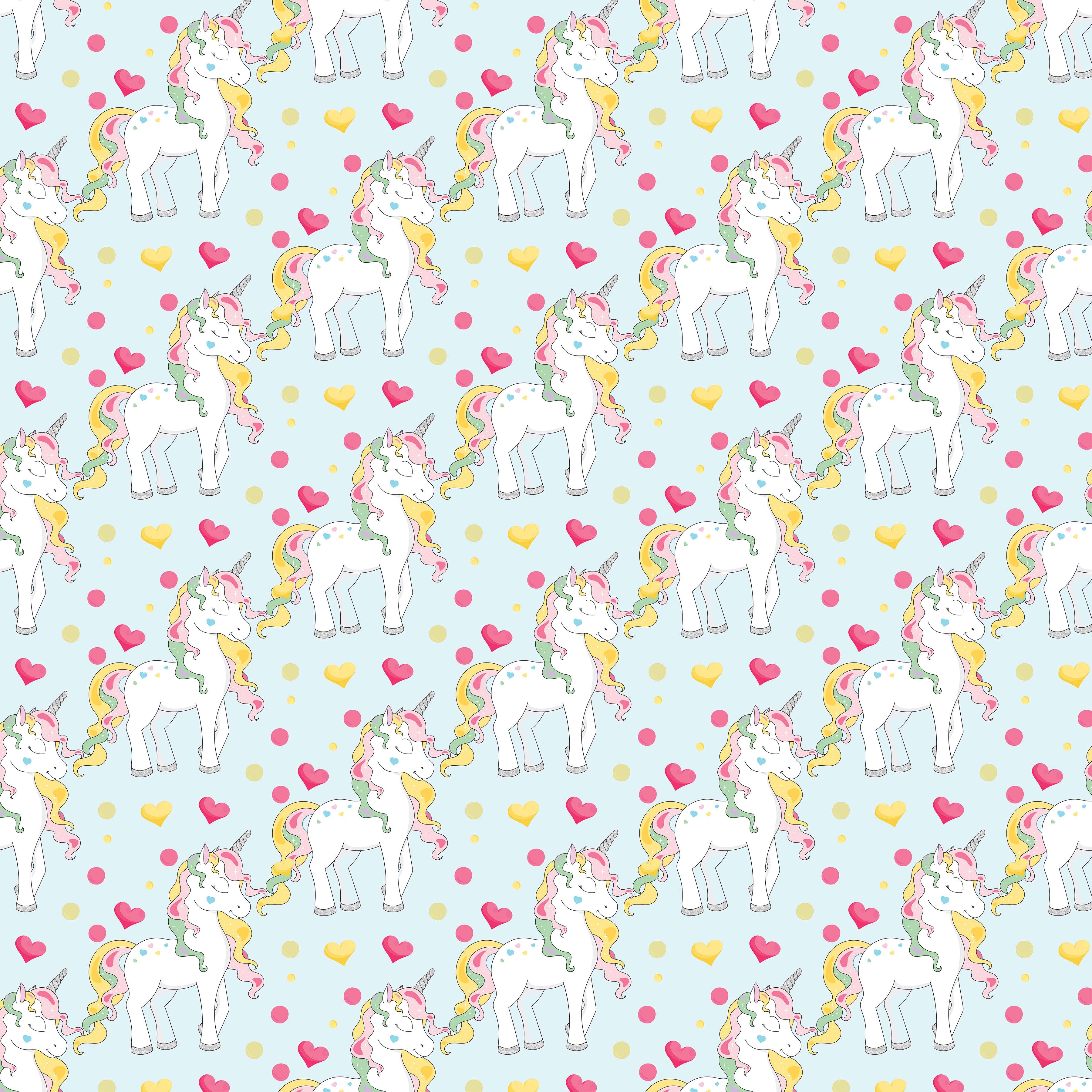 Unicorn Seamless Digital Paper - CraftNest - Digital Crafting and Art