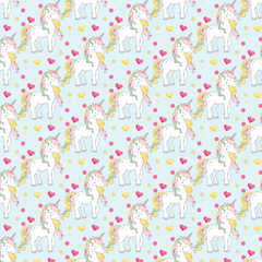 Unicorn Seamless Digital Paper - CraftNest - Digital Crafting and Art