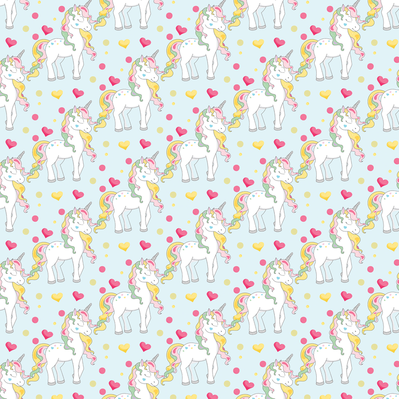 Unicorn Seamless Digital Paper - CraftNest - Digital Crafting and Art