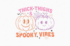Thick Thighs And Spooky Vibes Clipart Bundle - CraftNest - Digital Crafting and Art