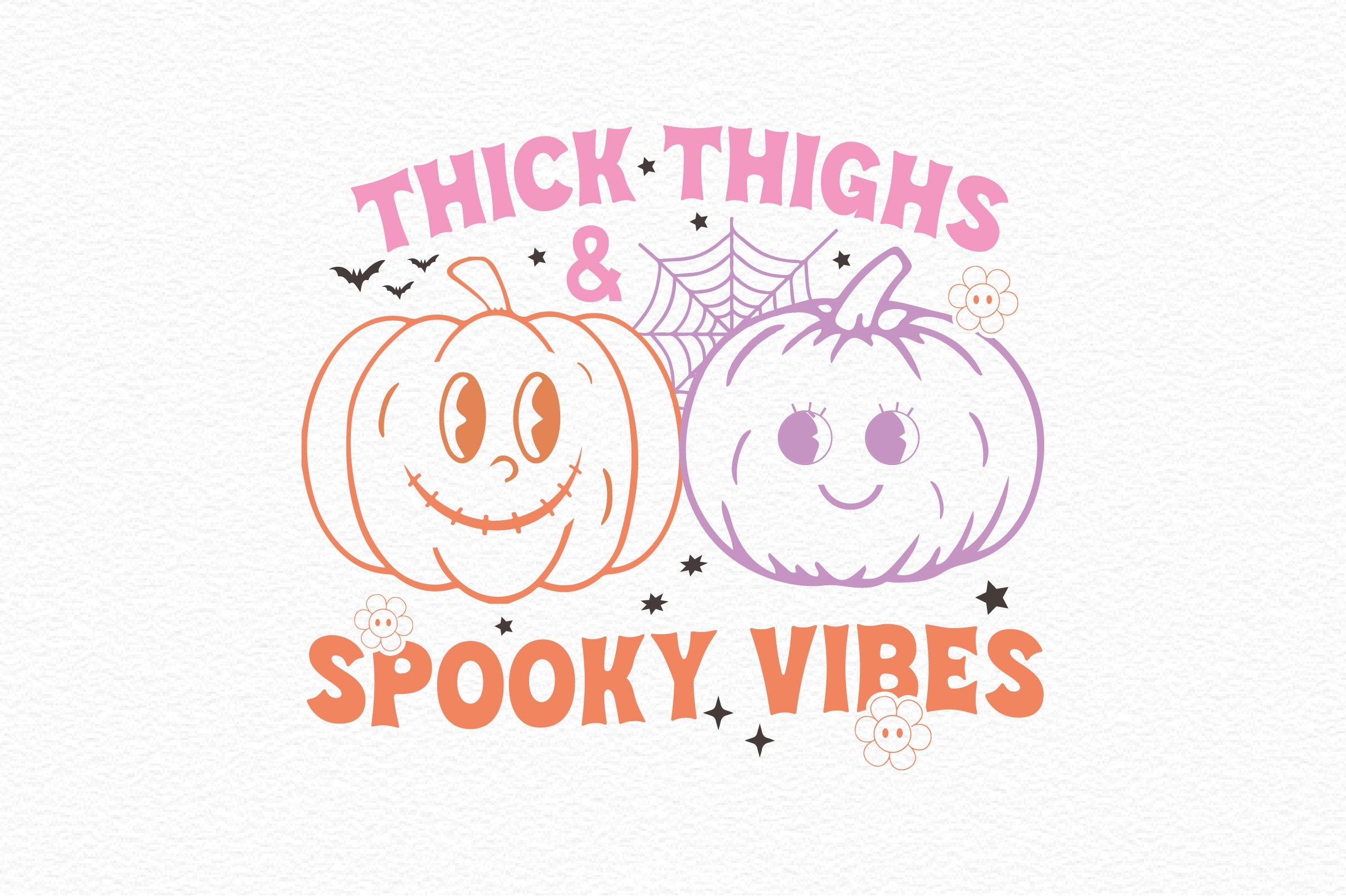 Thick Thighs And Spooky Vibes Clipart Bundle - CraftNest - Digital Crafting and Art
