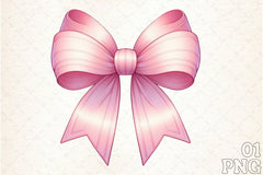 Coquette Bow Clipart Bundle 6 - CraftNest - Digital Crafting and Art