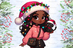 Christmas Girl Design Clipart Bundle 4 - CraftNest - Digital Crafting and Art