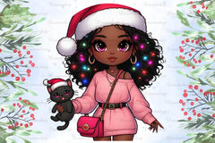 Christmas Girl Design Clipart Bundle 1 - CraftNest - Digital Crafting and Art