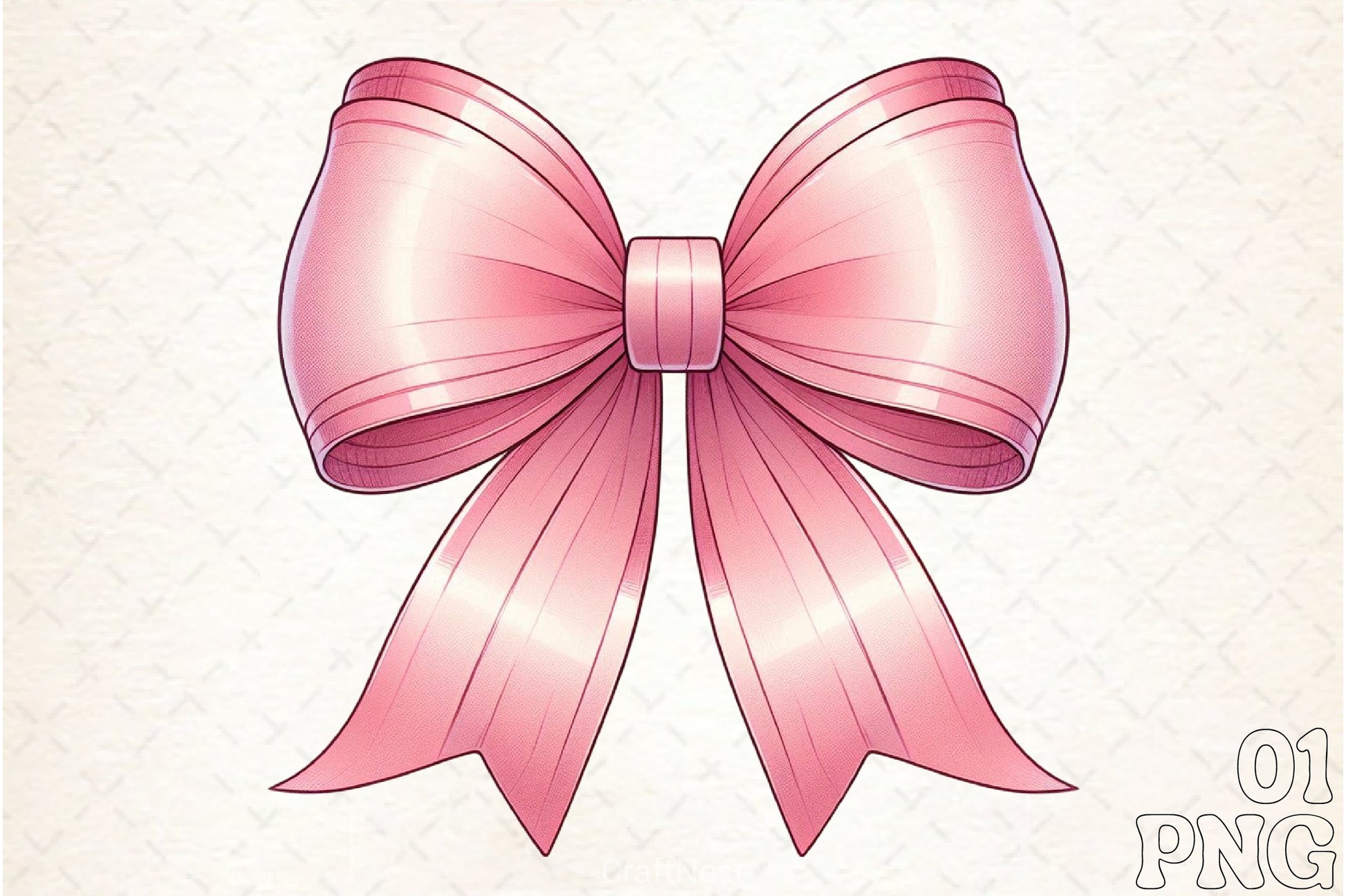 Coquette Bow Clipart Bundle 8 - CraftNest - Digital Crafting and Art
