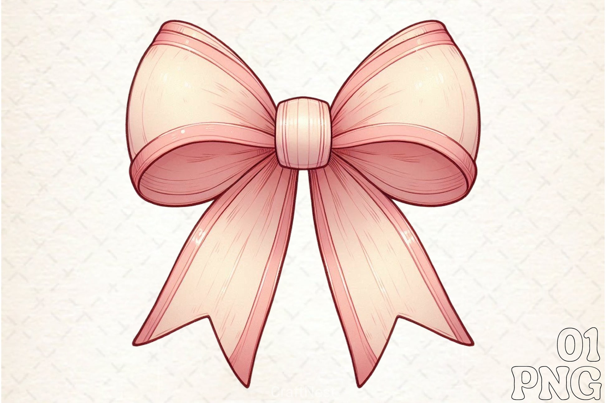Coquette Bow Clipart Bundle 5 - CraftNest - Digital Crafting and Art