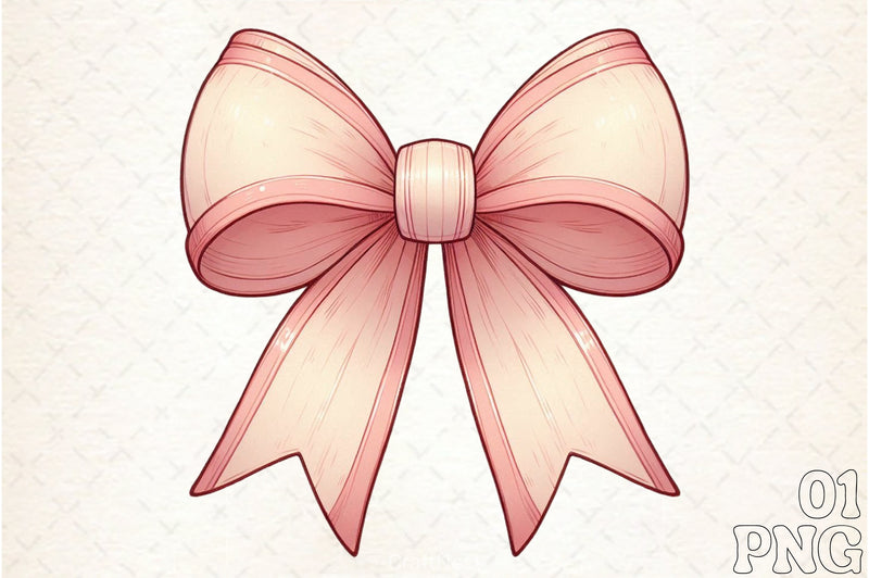 Coquette Bow Clipart Bundle 5 - CraftNest - Digital Crafting and Art