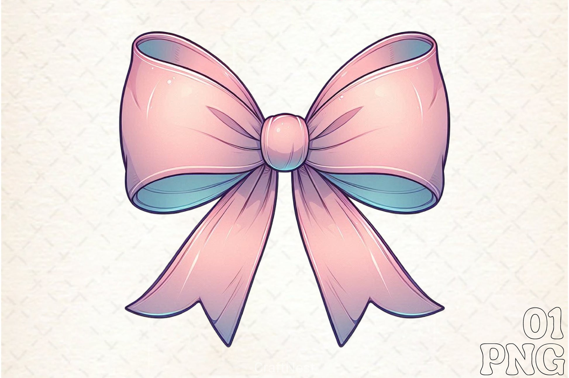 Coquette Bow Clipart Bundle 10 - CraftNest - Digital Crafting and Art