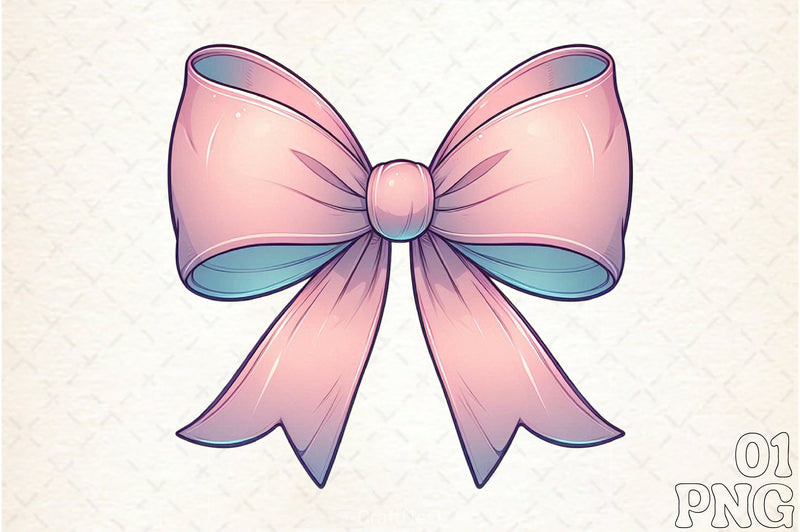 Coquette Bow Clipart Bundle 10 - CraftNest - Digital Crafting and Art