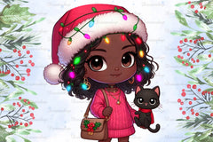 Christmas Girl Design Clipart Bundle 22 - CraftNest - Digital Crafting and Art