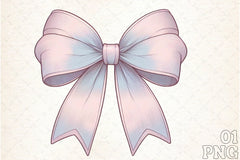 Coquette Bow Clipart Bundle 1 - CraftNest - Digital Crafting and Art