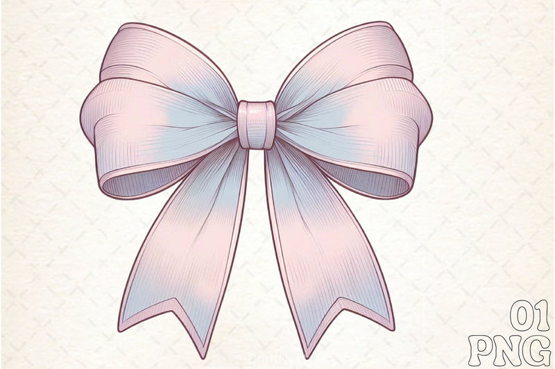Coquette Bow Clipart Bundle 1 - CraftNest - Digital Crafting and Art