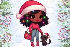 Christmas Girl Design Clipart Bundle 2 - CraftNest - Digital Crafting and Art