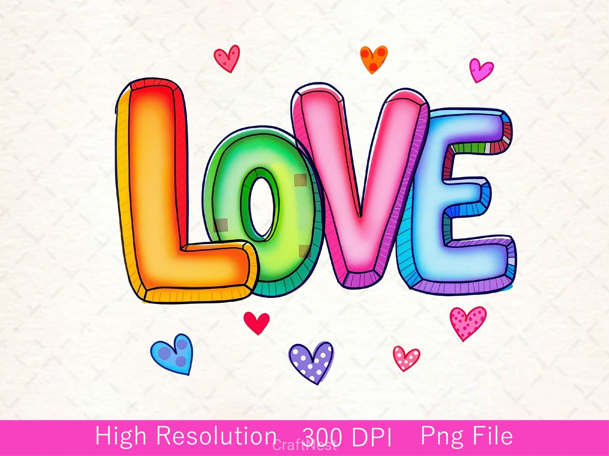 Valentines Day Love Clipart Bundle 2 - CraftNest - Digital Crafting and Art