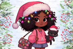 Christmas Girl Design Clipart Bundle 10 - CraftNest - Digital Crafting and Art