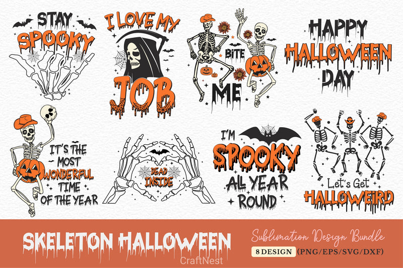 Halloween Design SVG Bundle 8 - CraftNest - Digital Crafting and Art