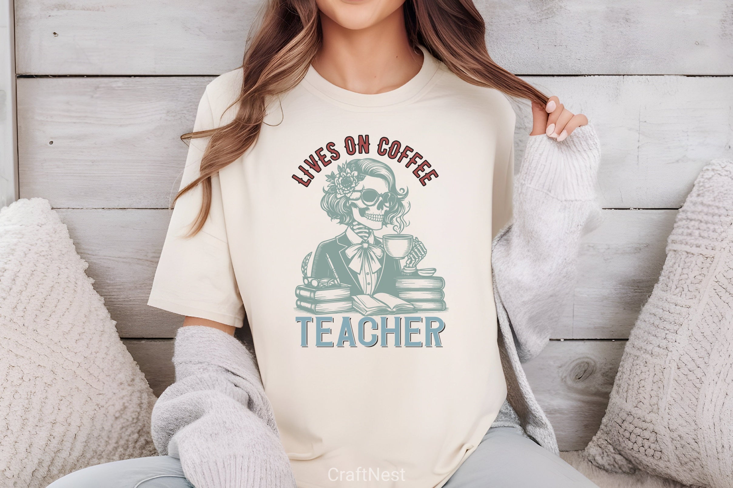 Retro Teacher Clipart Bundle 4 - CraftNest - Digital Crafting and Art