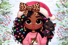 Christmas Girl Design Clipart Bundle 8 - CraftNest - Digital Crafting and Art