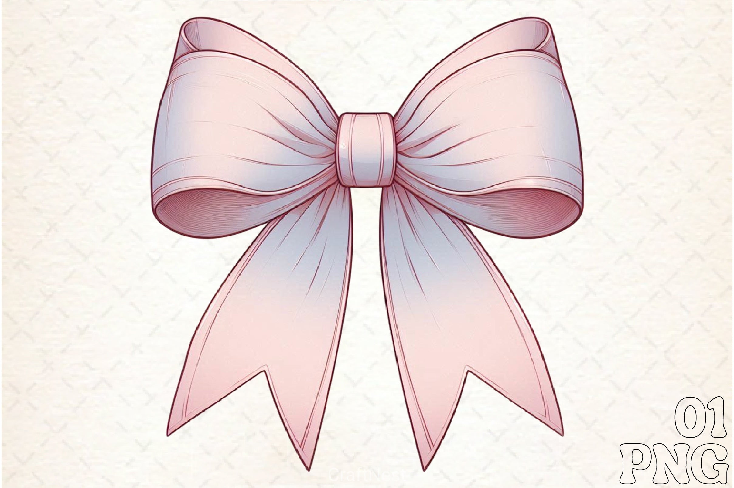 Coquette Bow Clipart Bundle 9 - CraftNest - Digital Crafting and Art