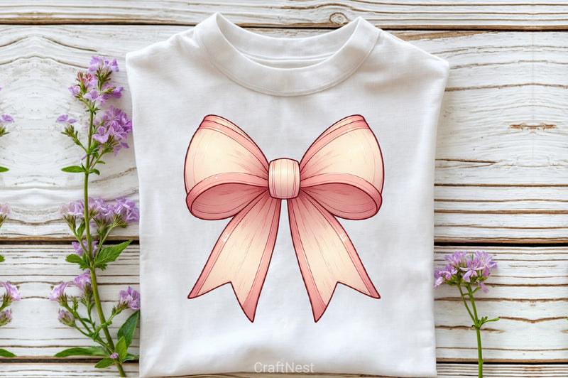 Coquette Bow Clipart Bundle 5 - CraftNest - Digital Crafting and Art
