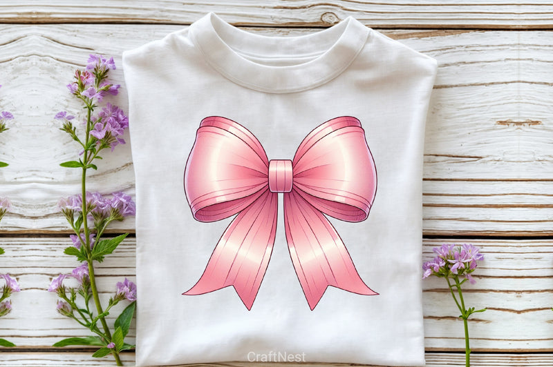 Coquette Bow Clipart Bundle 8 - CraftNest - Digital Crafting and Art