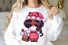 Christmas Girl Design Clipart Bundle 13 - CraftNest - Digital Crafting and Art