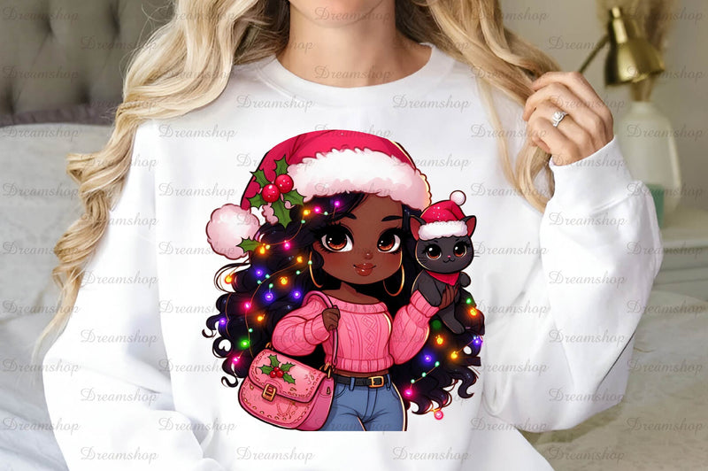 Christmas Girl Design Clipart Bundle 7 - CraftNest - Digital Crafting and Art