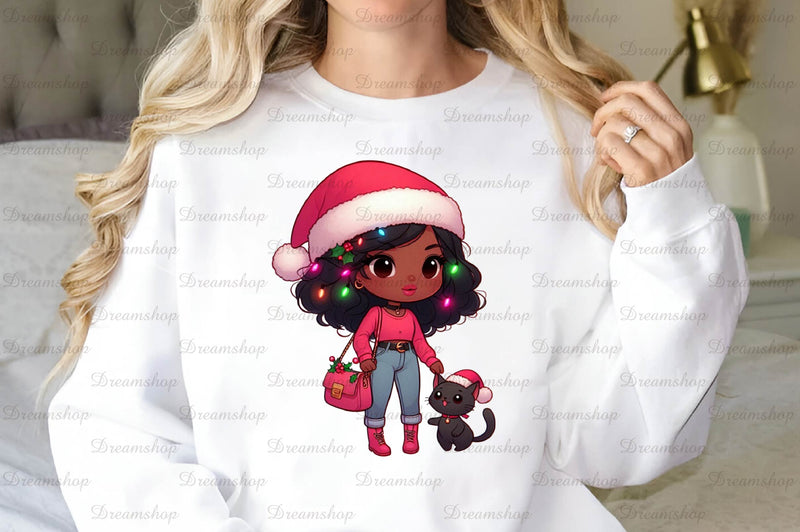 Christmas Girl Design Clipart Bundle 2 - CraftNest - Digital Crafting and Art