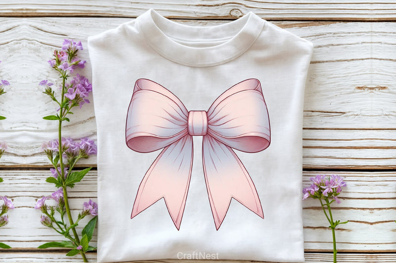 Coquette Bow Clipart Bundle 9 - CraftNest - Digital Crafting and Art