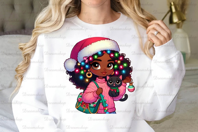 Christmas Girl Design Clipart Bundle 21 - CraftNest - Digital Crafting and Art