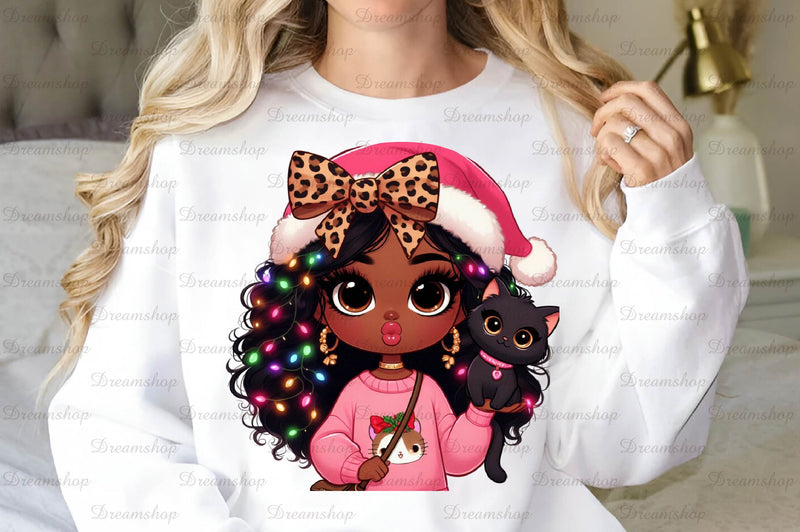 Christmas Girl Design Clipart Bundle 8 - CraftNest - Digital Crafting and Art