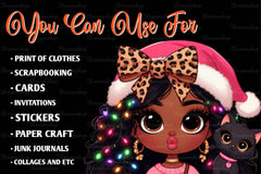 Christmas Girl Design Clipart Bundle 8 - CraftNest - Digital Crafting and Art