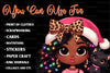 Christmas Girl Design Clipart Bundle 8