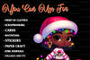Christmas Girl Design Clipart Bundle  3