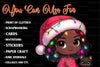 Christmas Girl Design Clipart Bundle 22