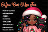Christmas Girl Design Clipart Bundle 12