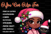 Christmas Girl Design Clipart Bundle 5