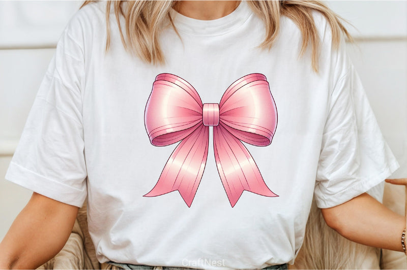 Coquette Bow Clipart Bundle 8 - CraftNest - Digital Crafting and Art